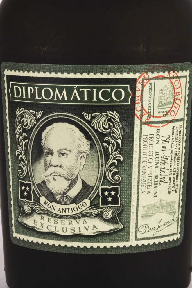 Этикетка Botucal Reserva Exclusiva 12 years in tube 0.7 л