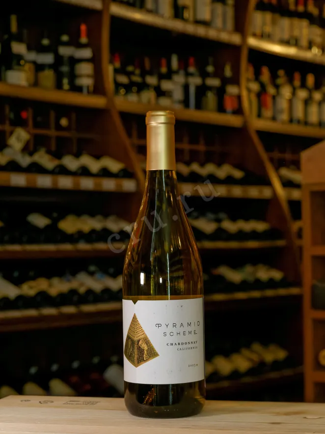 В магазине Крю Профи Pyramid Scheme California Chardonnay 2023 0.75 л