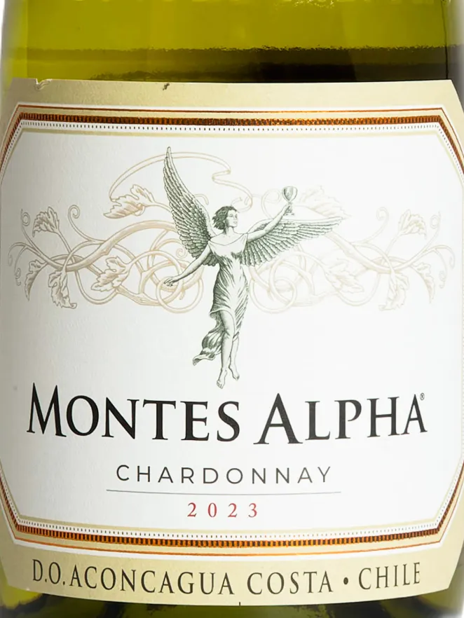 Этикетка Montes Alpha Chardonnay 2023 0.75 л