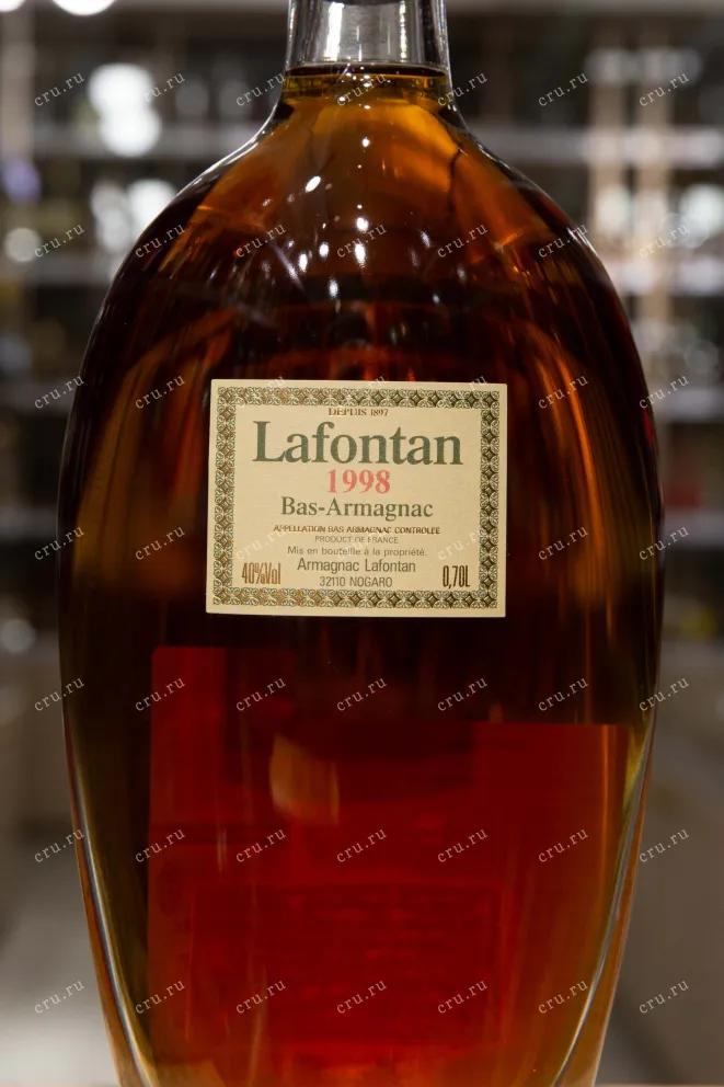 Этикетка Lafontan 1998 0.7 л
