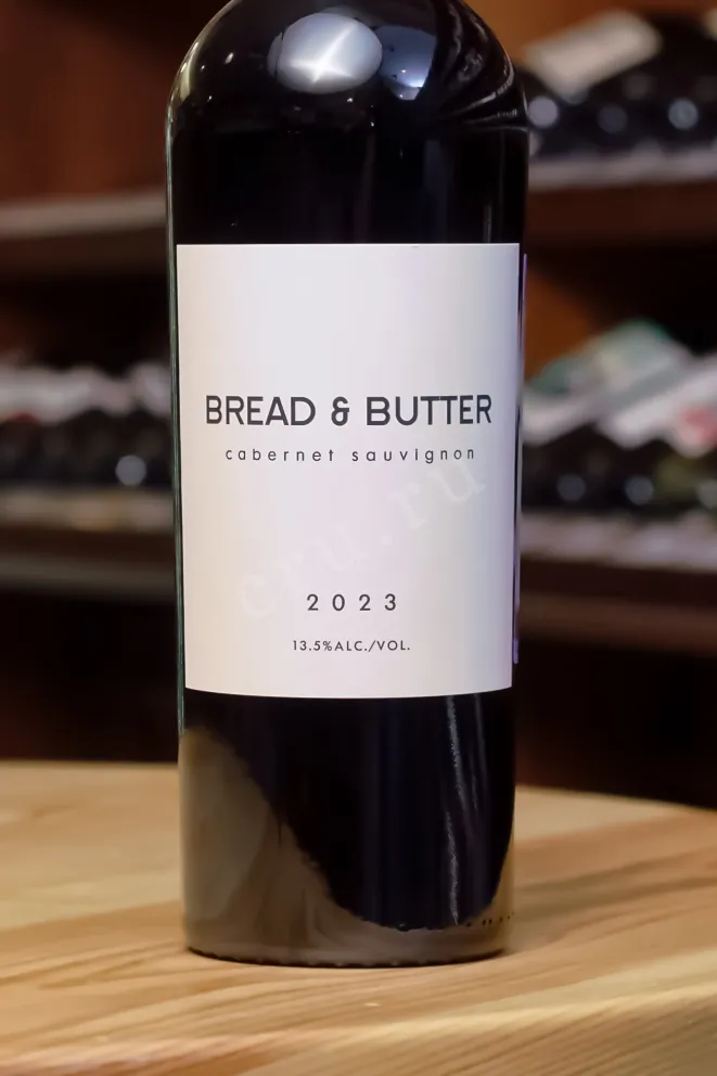В магазине Крю Профи Bread & Butter Cabernet Sauvignon 2023 0.75 л