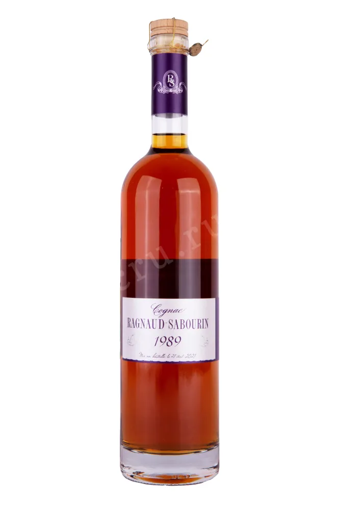 Бутылка Ragnaud-Sabourin Grande Champagne 1er Cru in tube 1989 0.7 л
