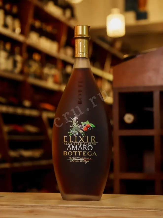 В магазине Крю Профи Bottega Elixir Amaro Erbe Alpine 0.5 л