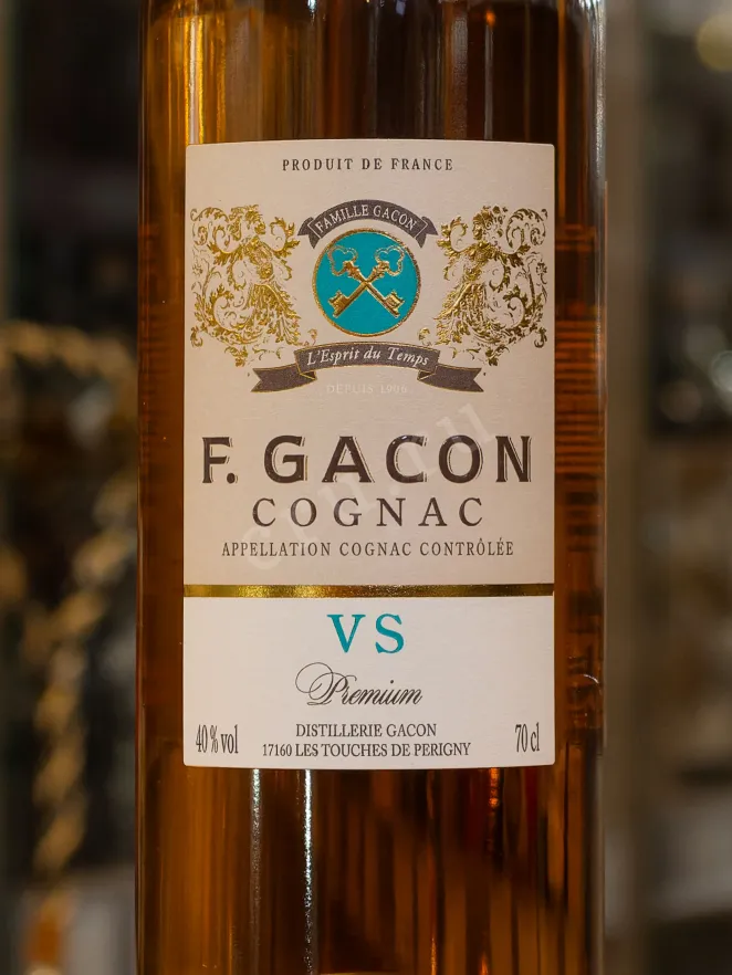 Контрэтикетка F.Gacon