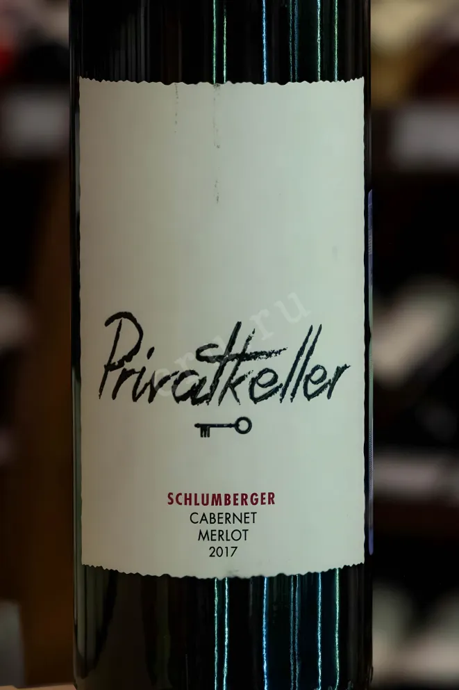 В магазине Крю Профи Schlumberger Privatkeller Cabernet Merlot 2017 0.75 л