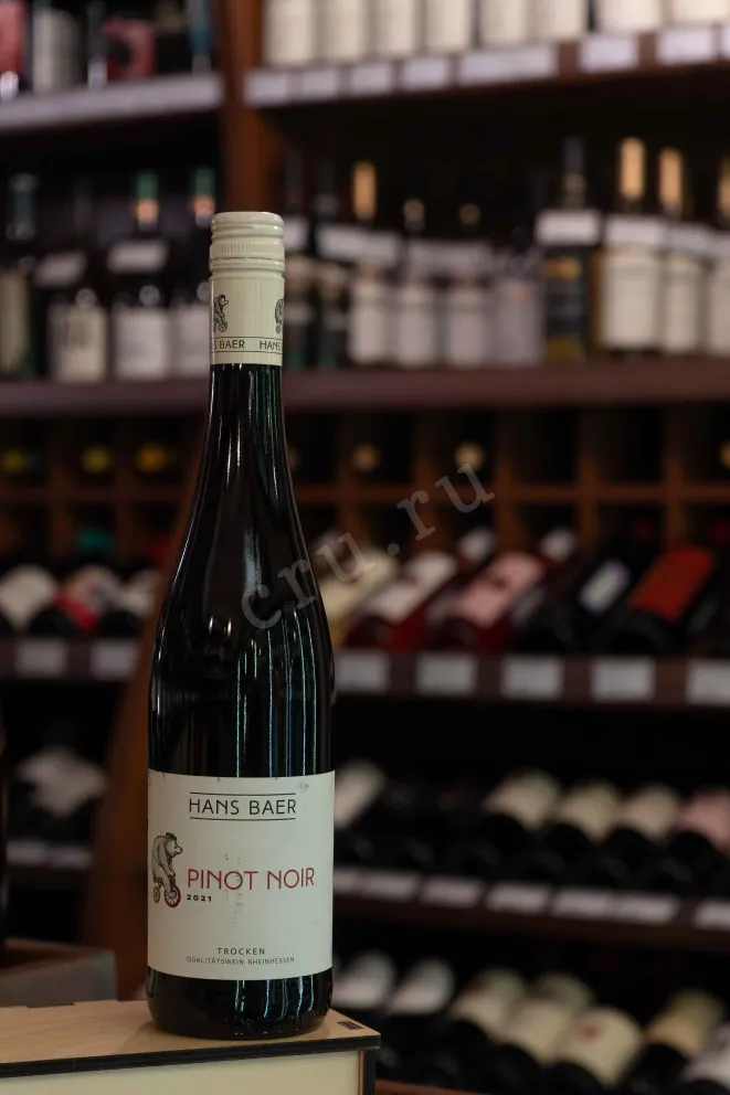 В магазине Крю Профи Hans Baer Pinot Noir 2022 0.75 л