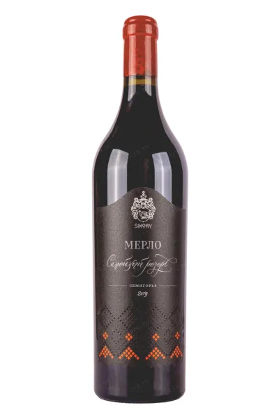 Вино Сикоры Мерло Семейный Резерв 2019 0.75 л