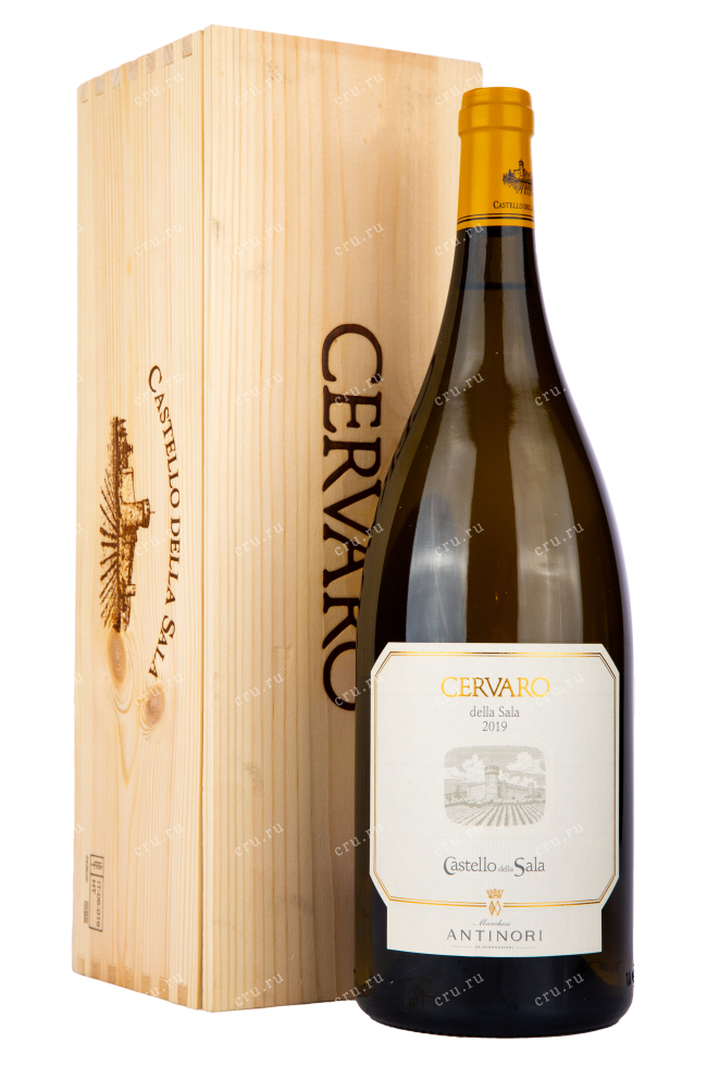 Подарочная коробка вина Cervaro della Sala 2019 1.5 л