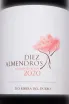 Этикетка Vega Clara Diez Almendros Ribera del Duero DO 2020 0.75 л