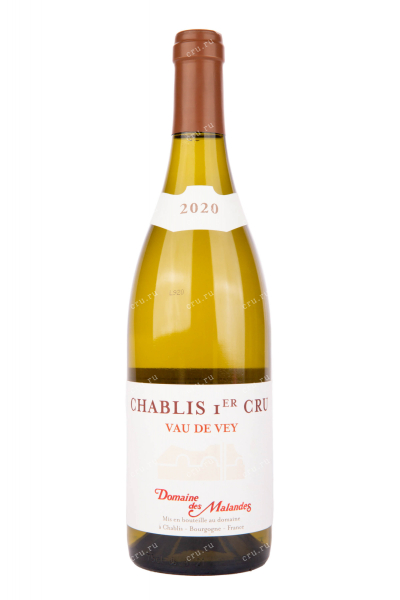 Вино Domaine des Malandes Chablis Premier Cru Vau de Vey  0.75 л