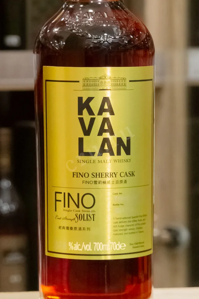 В магазине Крю Профи Kavalan Solist Fino Sherry Cask gift box 0.7 л