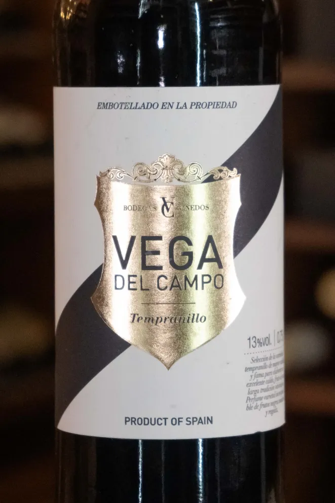 В магазине Крю Профи Vega del Campo Tempranillo 2020 0.75 л