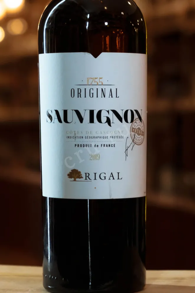 В магазине Крю Профи Rigal Original Sauvignon Cotes de Gascogne 2019 0.75 л