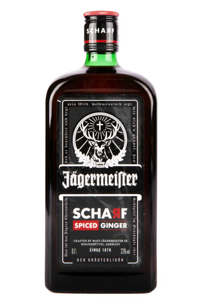 Ликер Jagermeister Scharf Hot Ginger  0.7 л