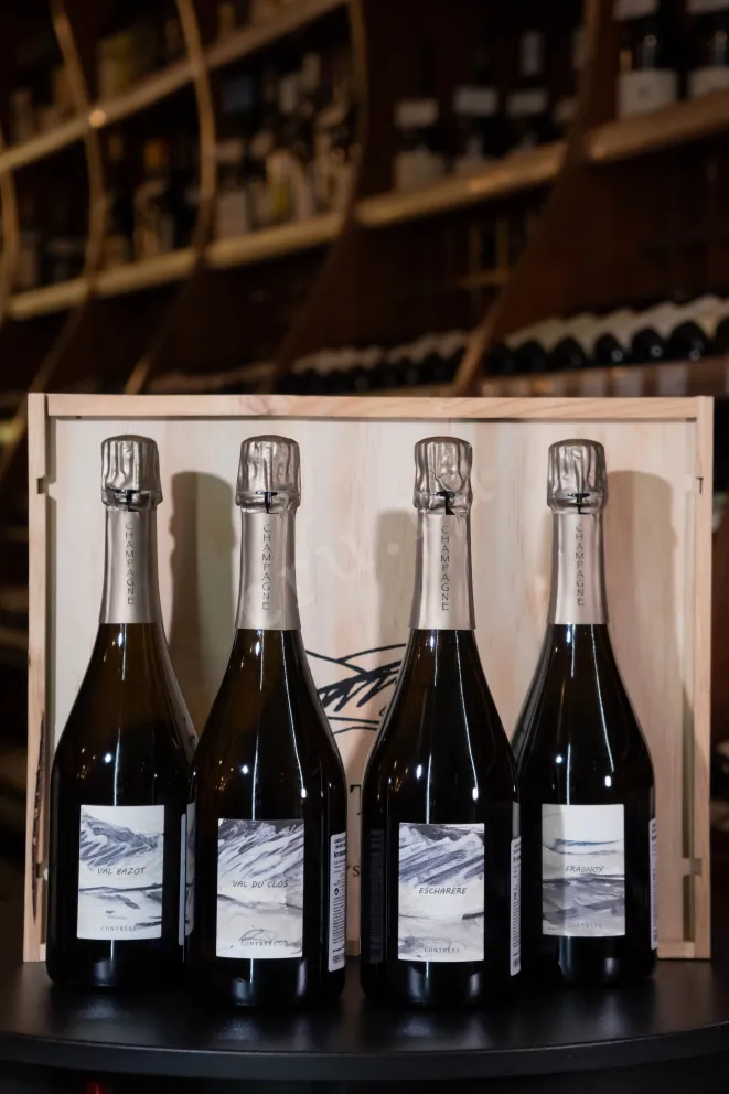 В магазине Крю Профи Набор шампанского Olivier Horiot Contrees of 4 bottles 2010 0.75 л