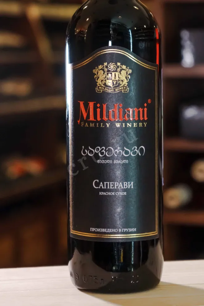 В магазине Крю Профи Mildiani Saperavi 2022 0.75 л