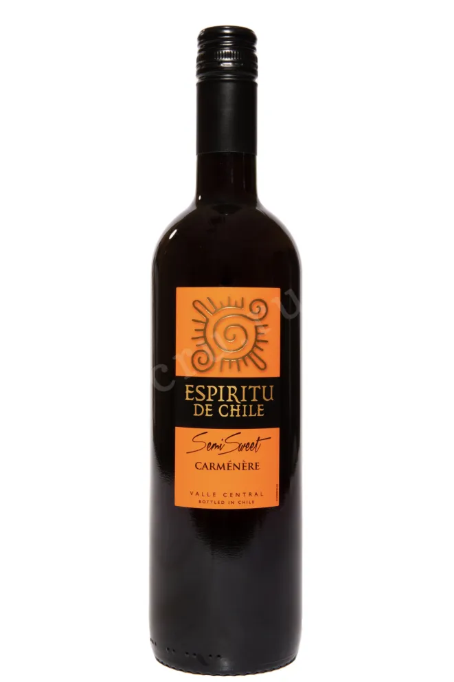 Вино Espiritu de Chile Carmenere 2023 0.75 л