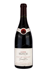 Вино Clos de Vougeot Grand Cru Domaine Bertagna 2014 2014 0.75 л