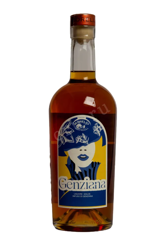 Ликер Morelli Genziana in gift box  1 л