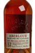 Этикетка Aberlour 12 Years Non Chill-Filtered 0.7 л