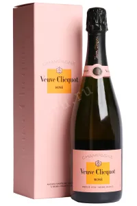 Шампанское Veuve Clicquot Ponsardin Brut Rose in gift box 2020 0.75 л