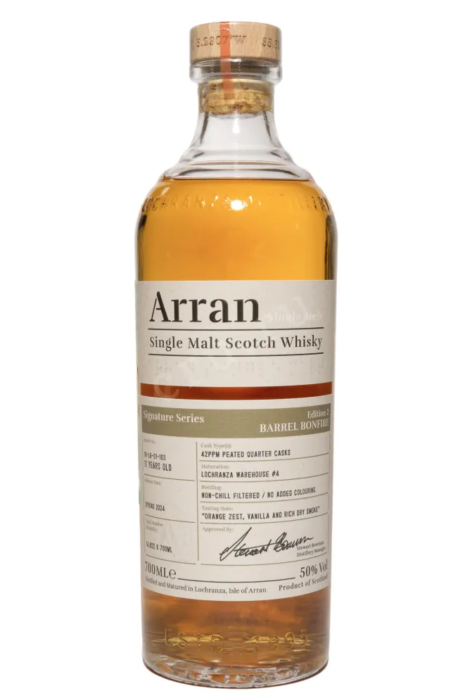 Виски Arran Barrel Bonfire Signature Series Edition 2 11 Years Old in bag  0.7 л
