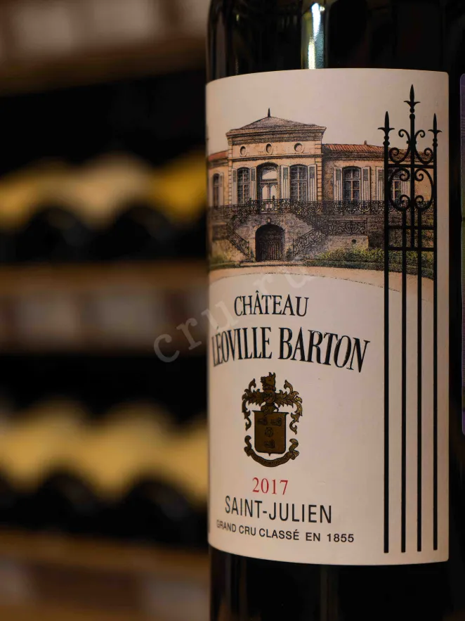 В магазине Крю Профи Chateau Leoville Barton Saint-Julien Grand Cru 2017 0.75 л