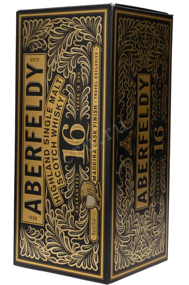 Подарочная коробка Aberfeldy 16 Years Old Madeira Cask Finished in gift box 0.7 л