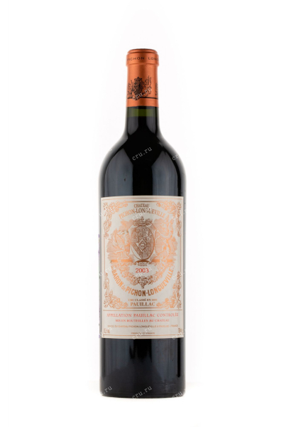 Вино Chateau Pichon Longueville Baron 2003 0.75 л