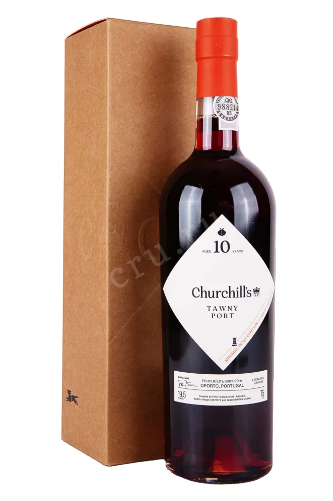 Портвейн Churchill’s Tawny Port 10 years 2012 0.75 л
