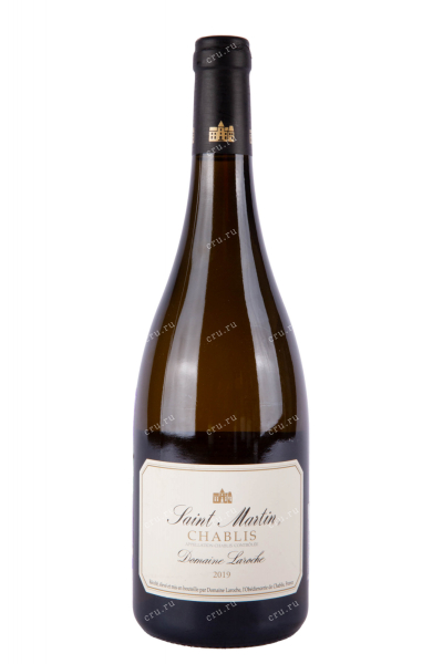 Вино Domaine Laroche Chablis Saint Martin 2019 0.75 л