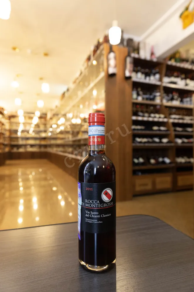 В магазине Крю Профи Rocca di Montegrossi Vin Santo del Chianti Classico gift box 2011 0.375 л