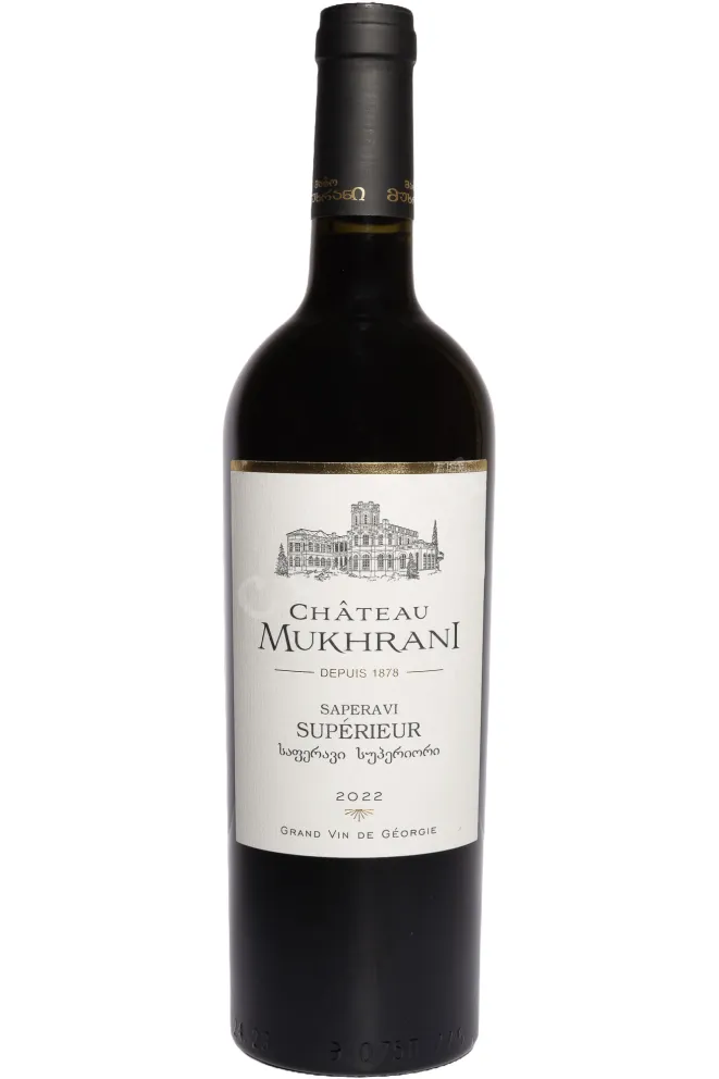 Вино Chateau Mukhrani Saperavi Superieur 2017 0.75 л