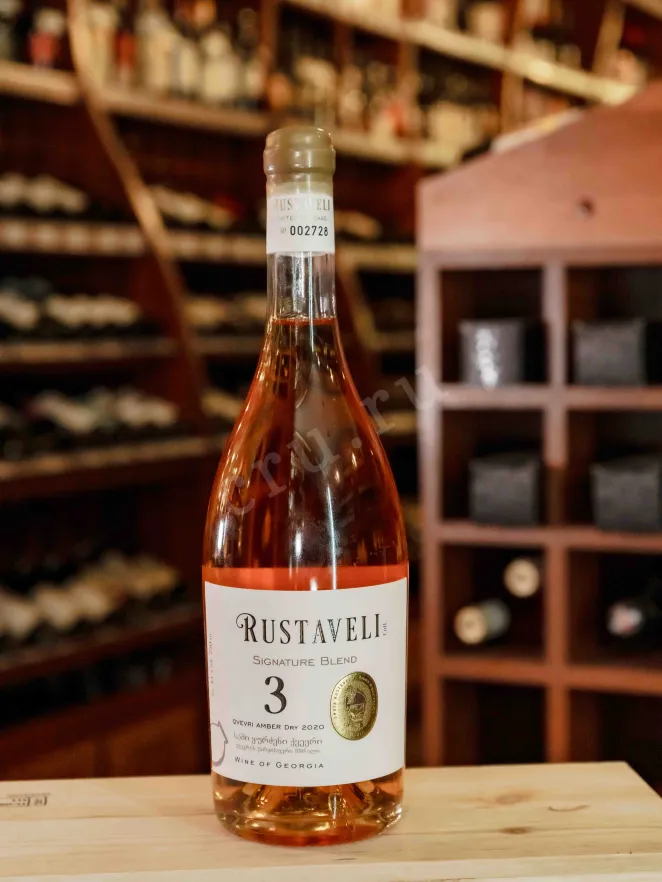 В магазине Крю Профи Rustaveli 3 Signature Blend 2020 0.75 л