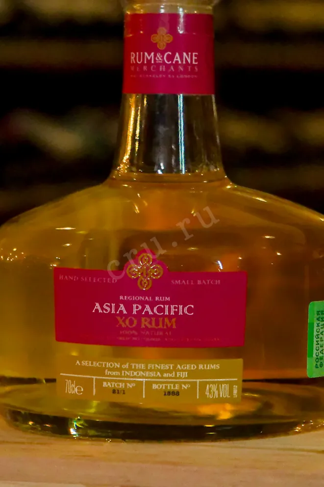 В магазине Крю Профи Rum & Cane Merchants Asia Pacific XO in tube 0.7 л