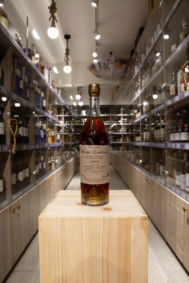 В магазине Крю Профи Vincent Laterrade AOC Armagnac Tenareze brut de fut 1972 0.7 л