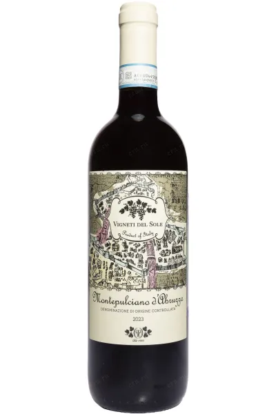 Вино Vigneti Del Sole Montepulciano d'Abruzzo DOC 2023 0.75 л