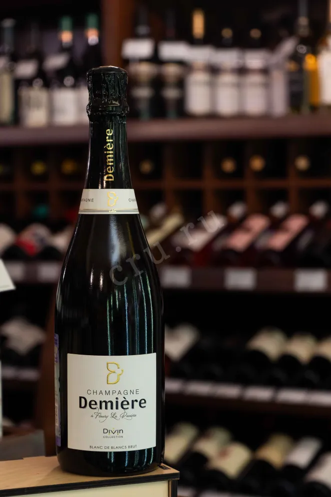 В магазине Крю Профи Demiere Divin Blanc de Blancs Brut 0.75 л