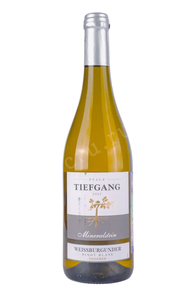 Вино Tiefgang Weissburgunder Mineralstein 2021 0.75 л