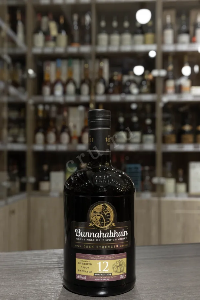 В магазине Крю Профи Bunnahabhain 12 Years Old Cask Strength in tube 0.7 л