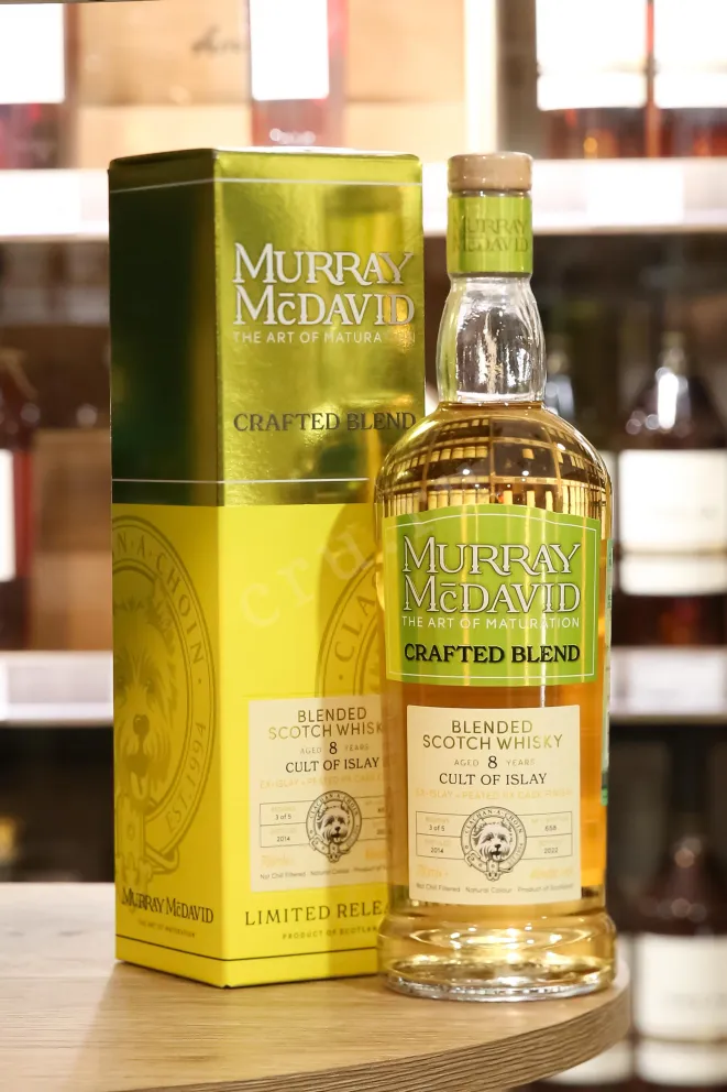 В магазине Крю Профи Murray McDavid Crafted Blend Cult of Islay 8 Years Old gift box 0.7 л