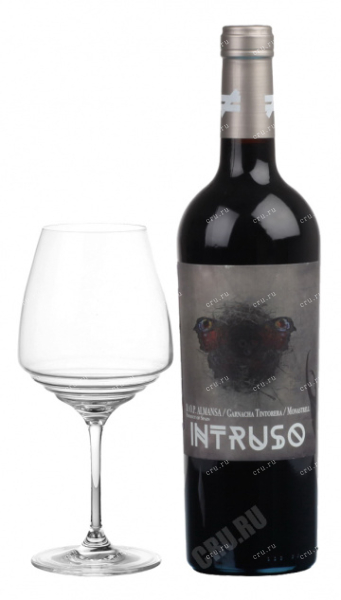 Вино Intruso Almansa Garnacha Tintorera 2018 0.75 л