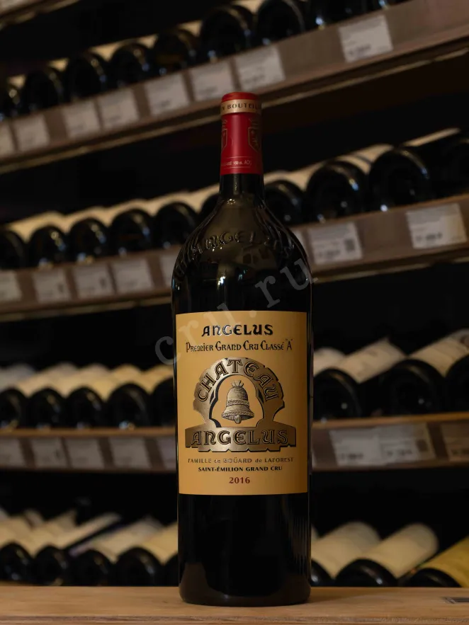 В магазине Крю Профи Chateau Angelus Premier Grand Cru Classe A Saint-Emilion Grand Cru AOC 2016 1.5 л