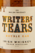 Этикетка Writers Tears Double Oak  0.05 л