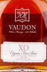 Этикетка Vaudon XO 0.7 л