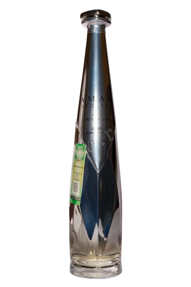 Текила Aman Cristalino Anejo in gift box  0.7 л