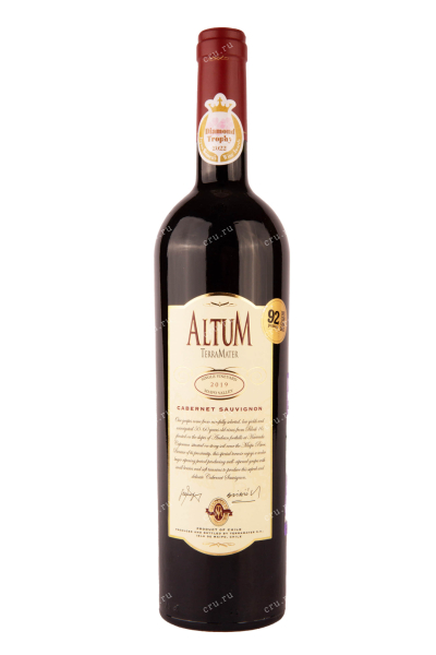 Вино TerraMater Altum Cabernet Sauvignon 2019 0.75 л