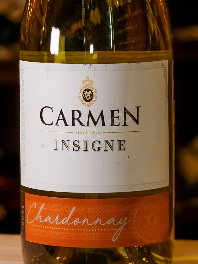 В магазине Крю Профи Carmen Insigne Chardonnay 2024 0.75 л