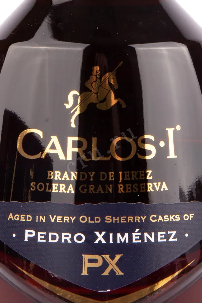 Бренди де Херес Carlos I Pedro Ximenez gift box  0.7 л