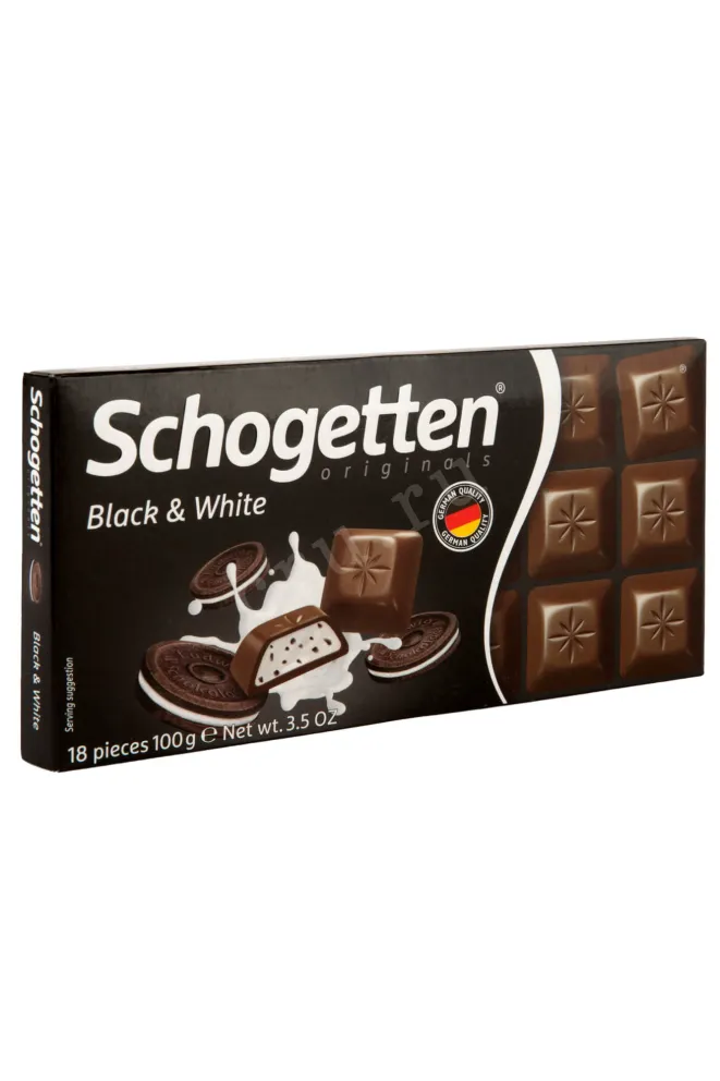 Шоколад Schogetten Black and White 100 г